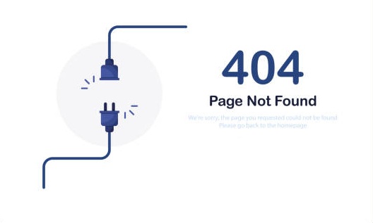 Page not found illustration